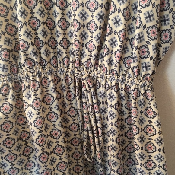 Soprano Pale Yellow Boho Midi Summer Dress - Picture 3 of 10